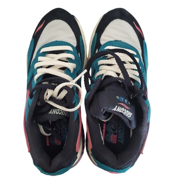 NWOB Saucony 3D Grid Hurricane "Midnight Swimming" (US 4.5/EUR 37) - Picture 6 of 6